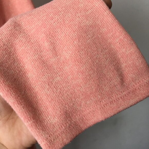 Soft Surroundings Women's Pink Salmon V Neck Long Sleeve Shirt Size XL Petite - Picture 6 of 12